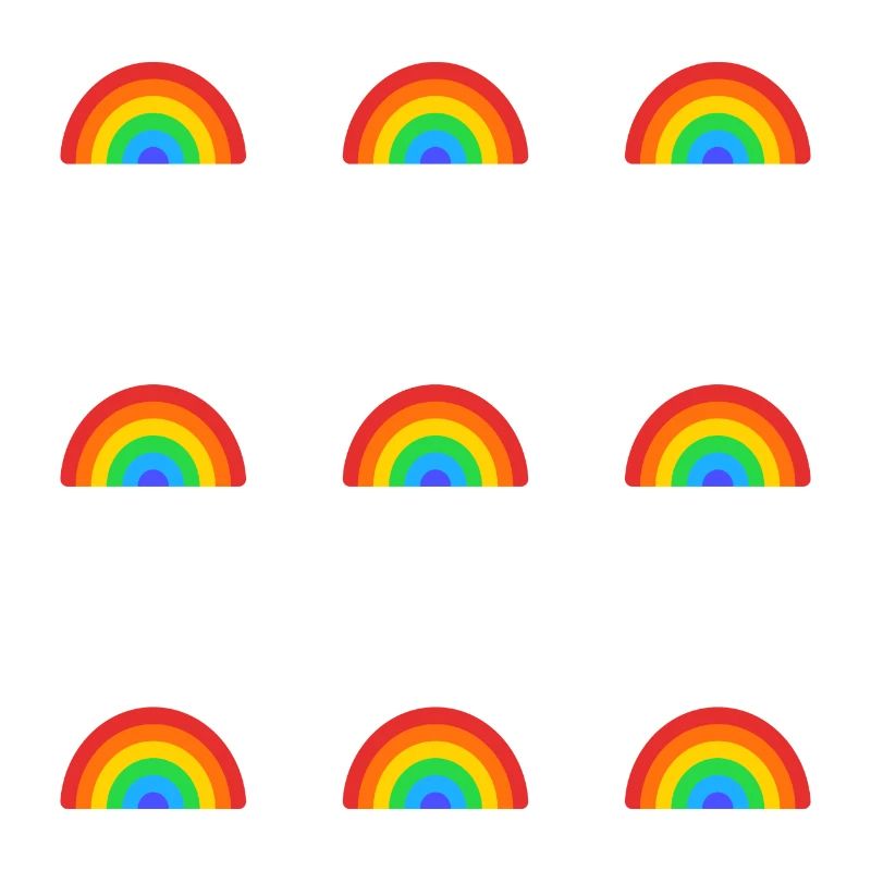 Rainbow Pattern - Happy Pride