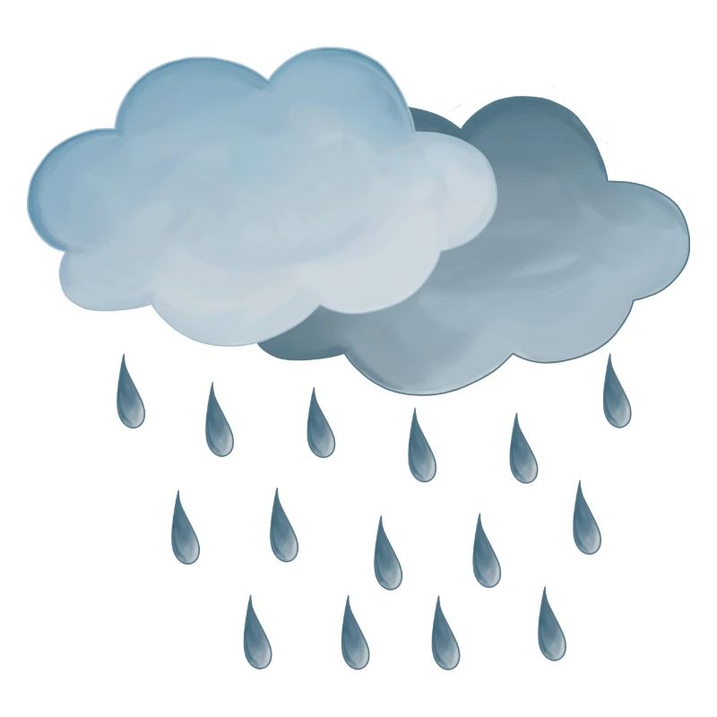Weather Rain-Clouds Symbol