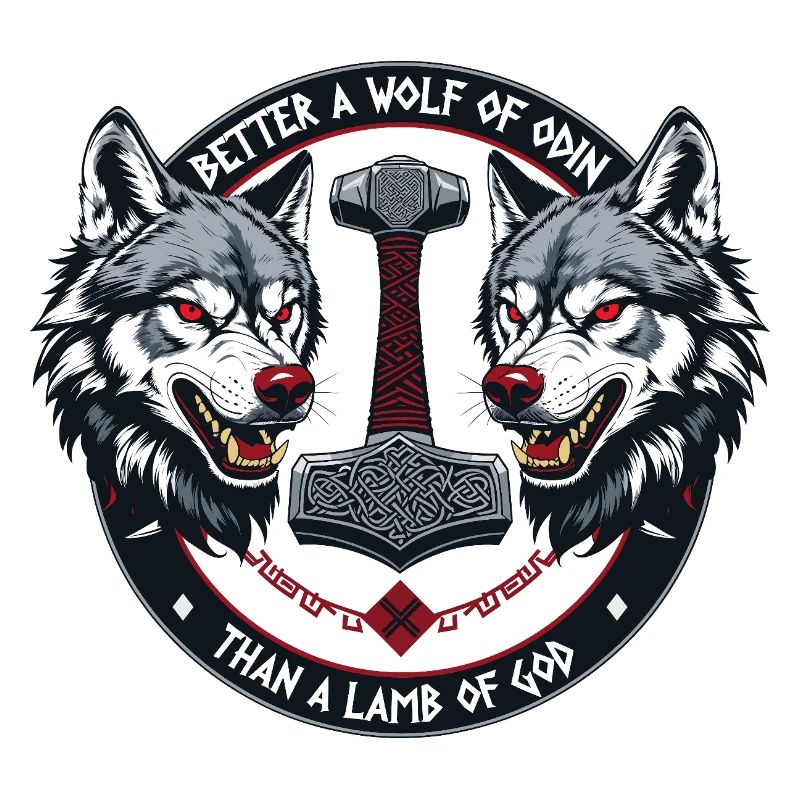 Lieber ein Wolf Odins als ein Lamm Gottes