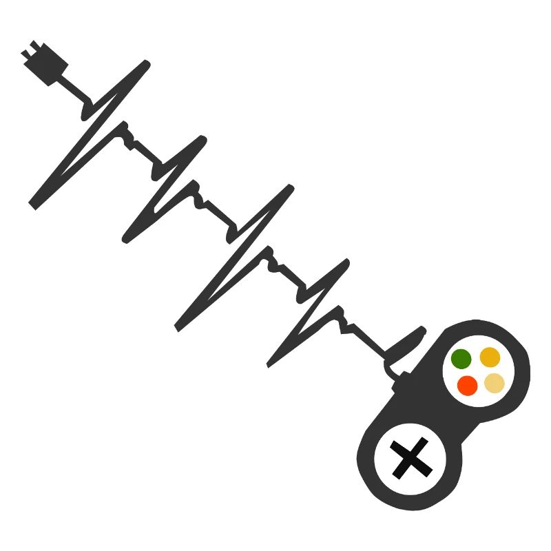 Graphisme Pulse Gamer Heartbeat Controller