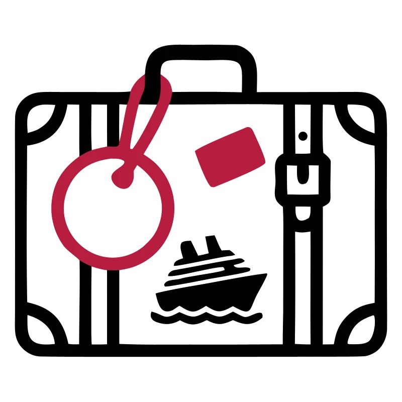 Koffer Reise Kreuzfahrt Urlaub