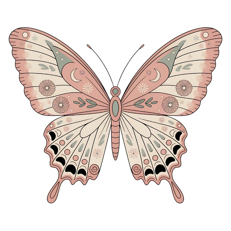Boho Schmetterling