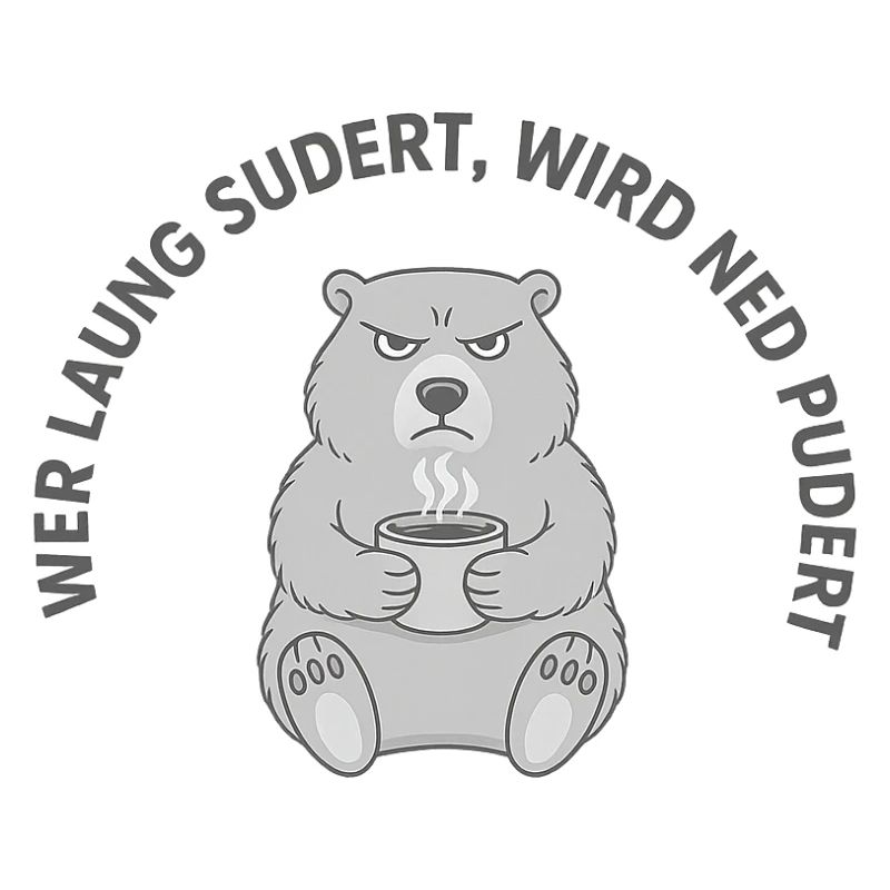 Wer laung sudert, wird ned pudert – Grumpy Coffee