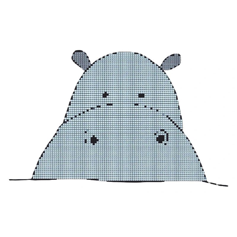 Pixel-friendly hippo
