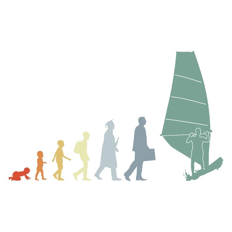 Vintage Windsurfer Evolution