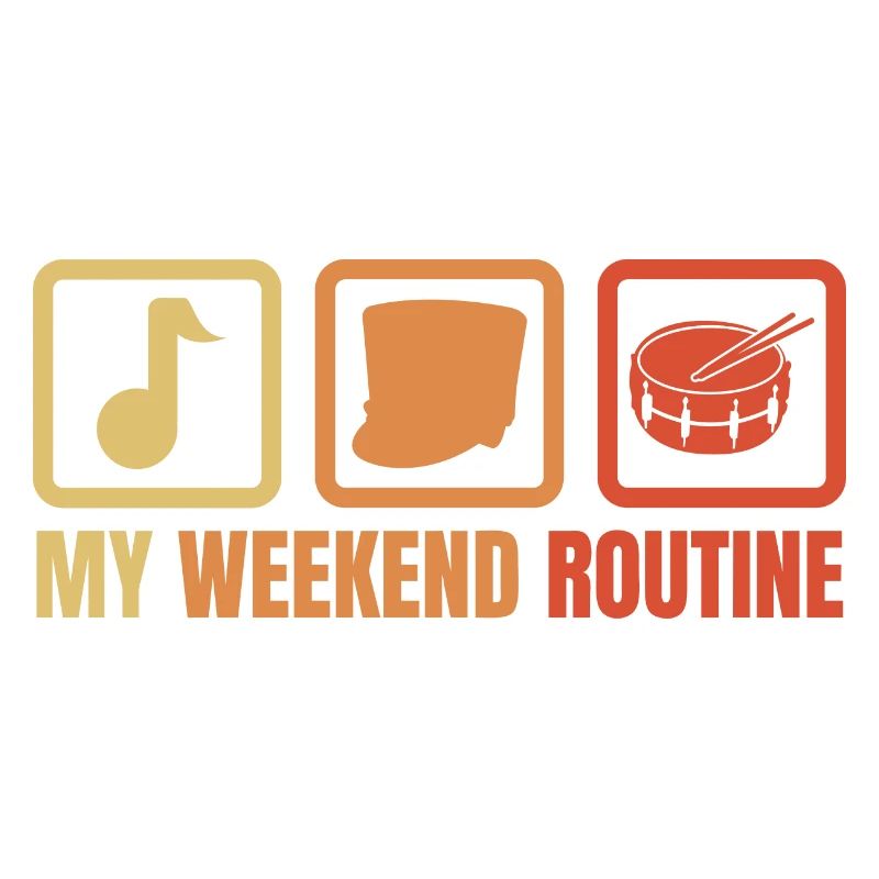 Funny Drummer Weekend