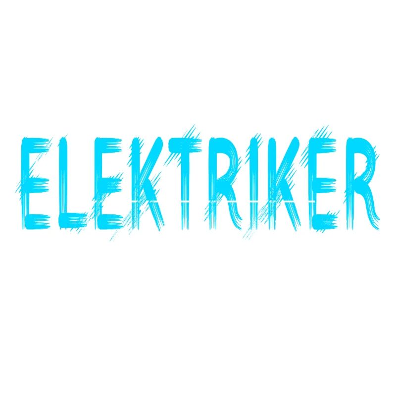Elektriker Handwerker Design