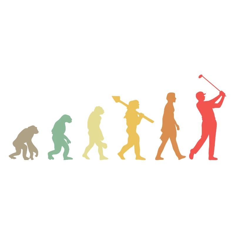 Golf Golfer Golf Course Golfer Evolution