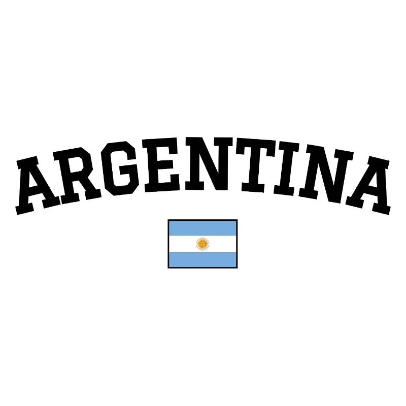 Drapeau argentin Noir