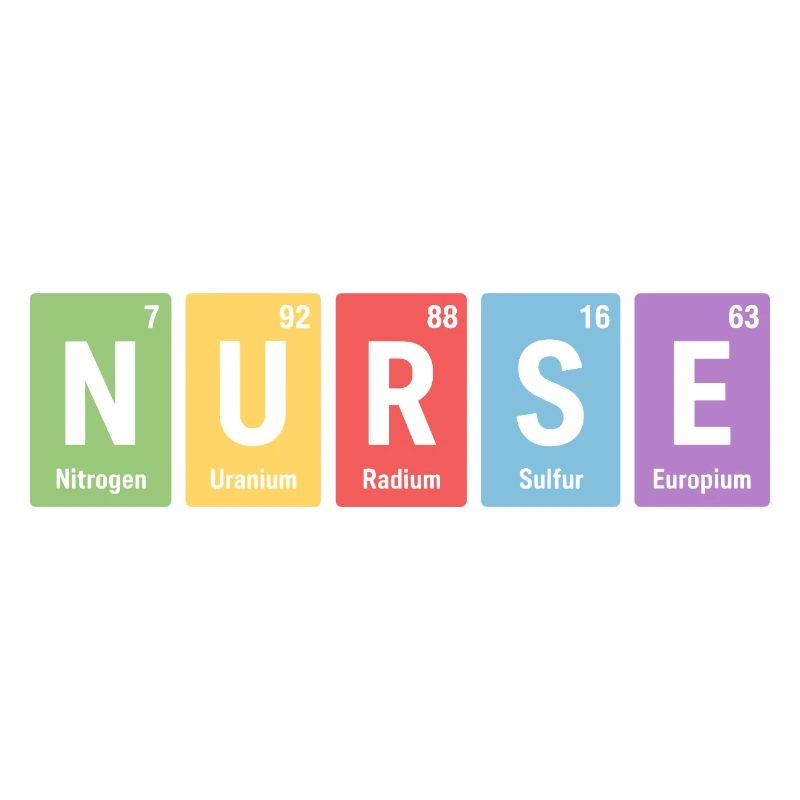 Couleurs des éléments de conception du bloc d’infirmières