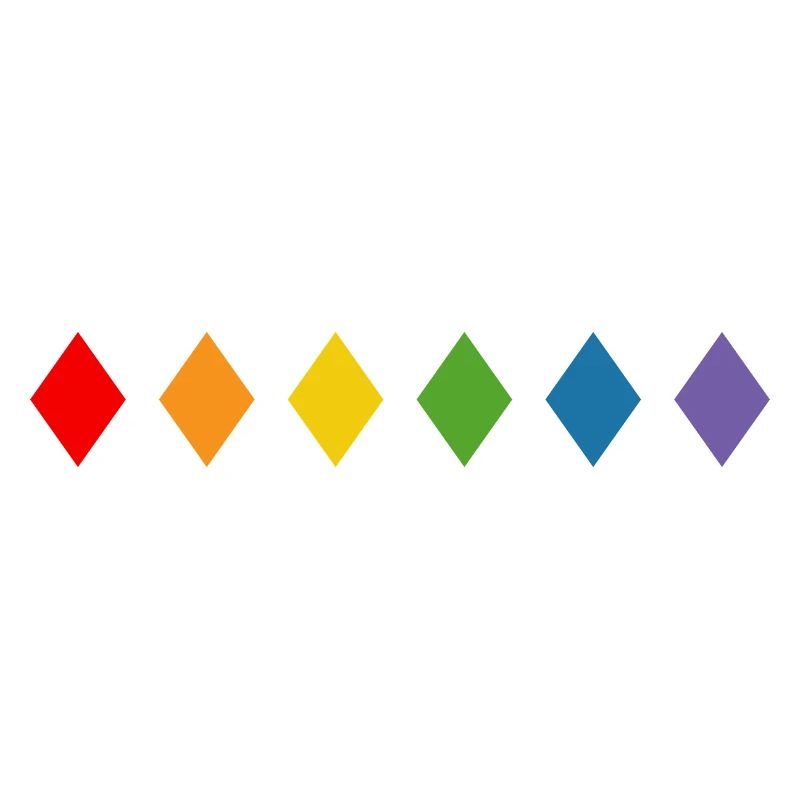 Rainbow Rhombus