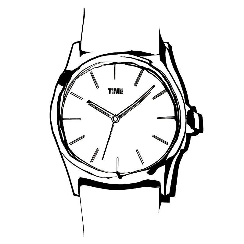Time Watch, Logo, Drawing