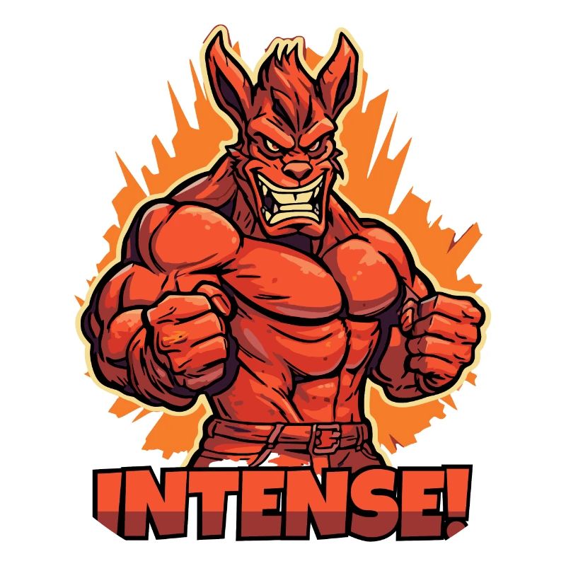 Muscular Beast: Intense