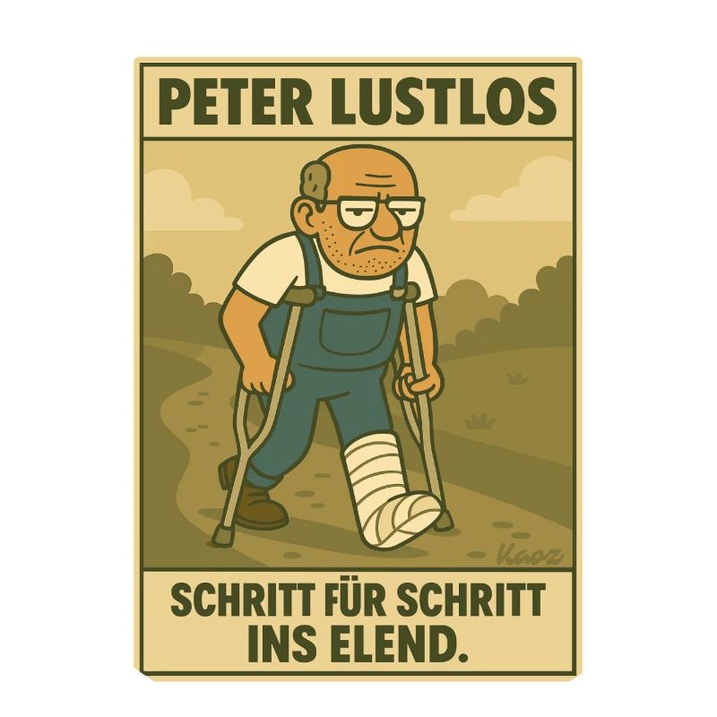 Peter Listless – Pas à pas dans la misère