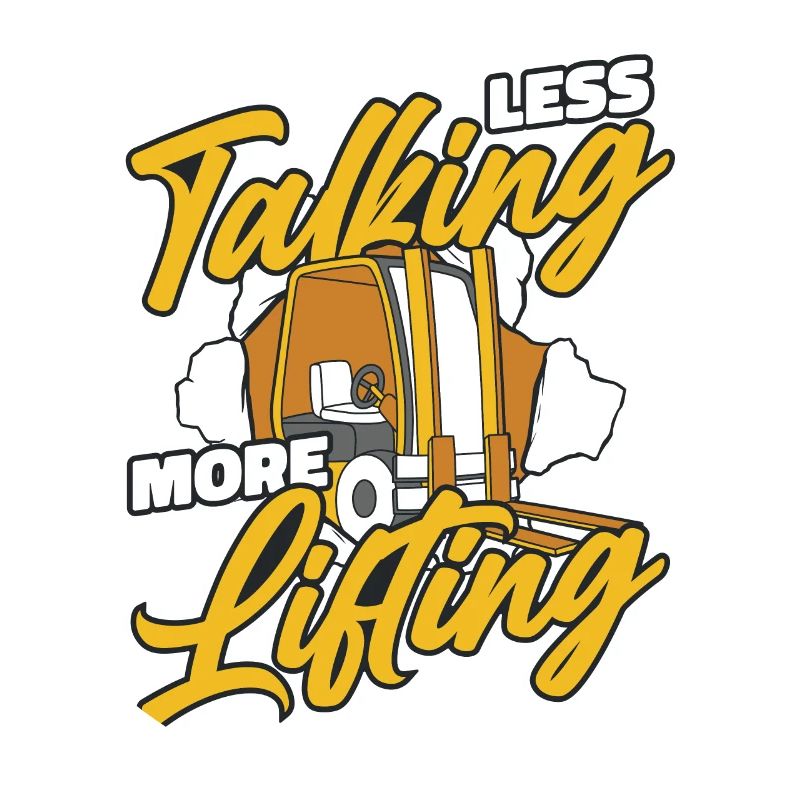 Less Talking More Lifting Teleskoplader
