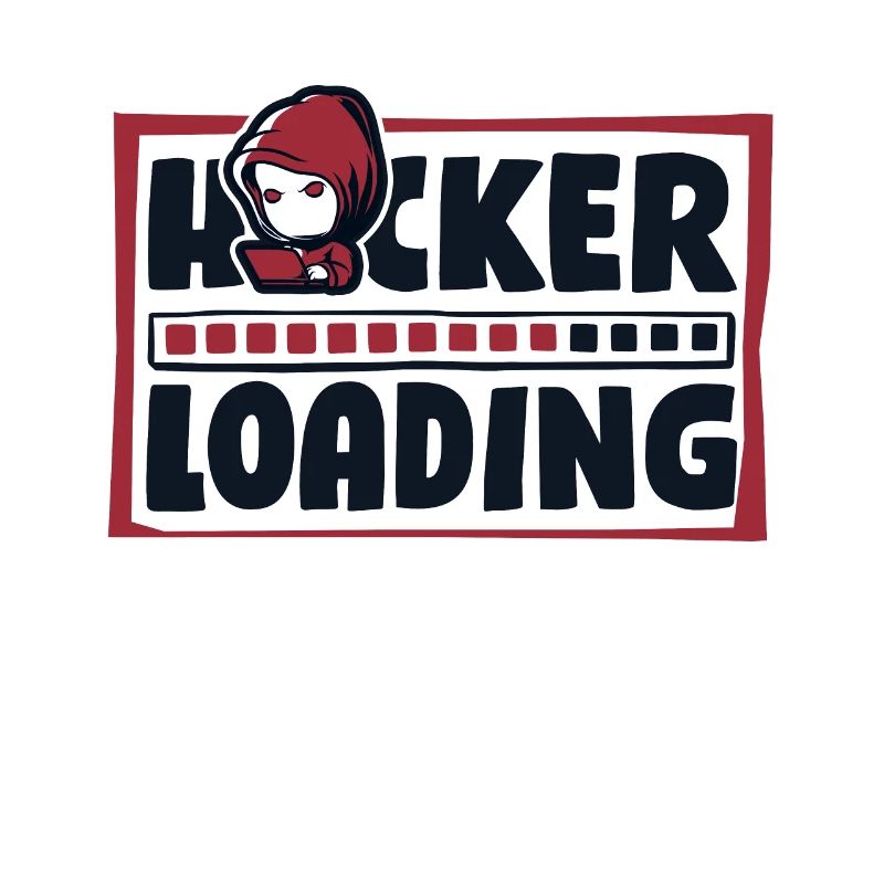 Hacker Loading Phishing Sniffer Social