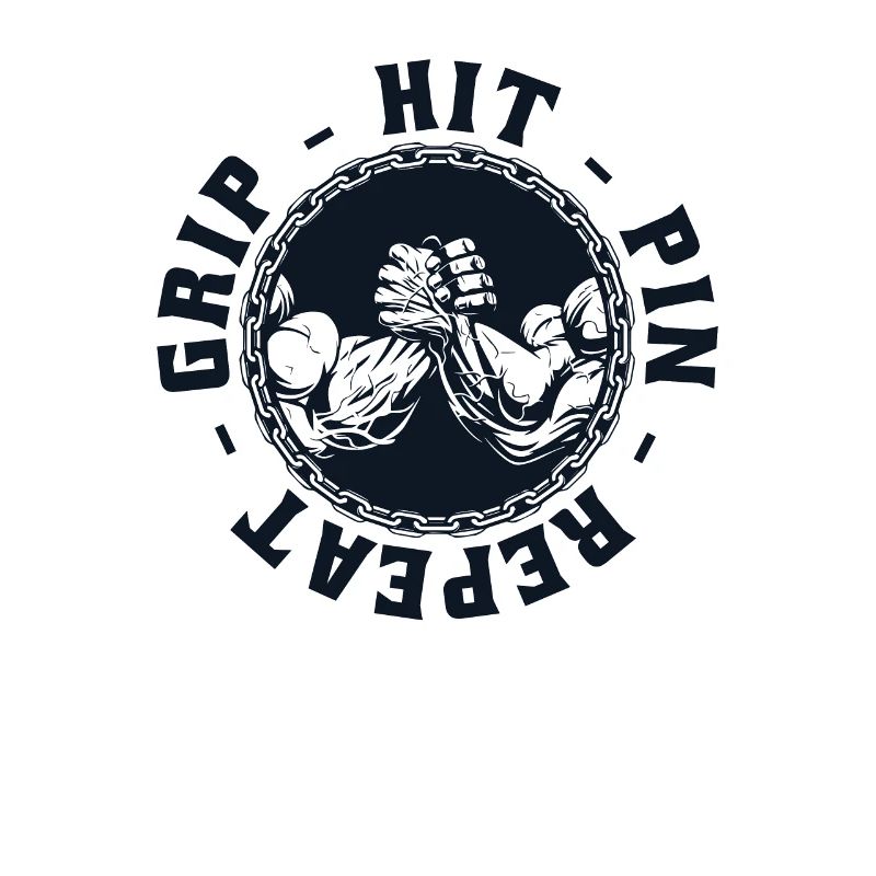Hit Pin Répéter les techniques de lutte à la main Bras