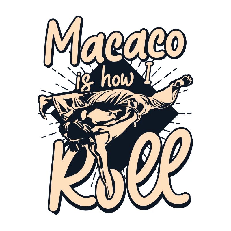 Macaco Is How I Roll Capoeirista Ginga Dance