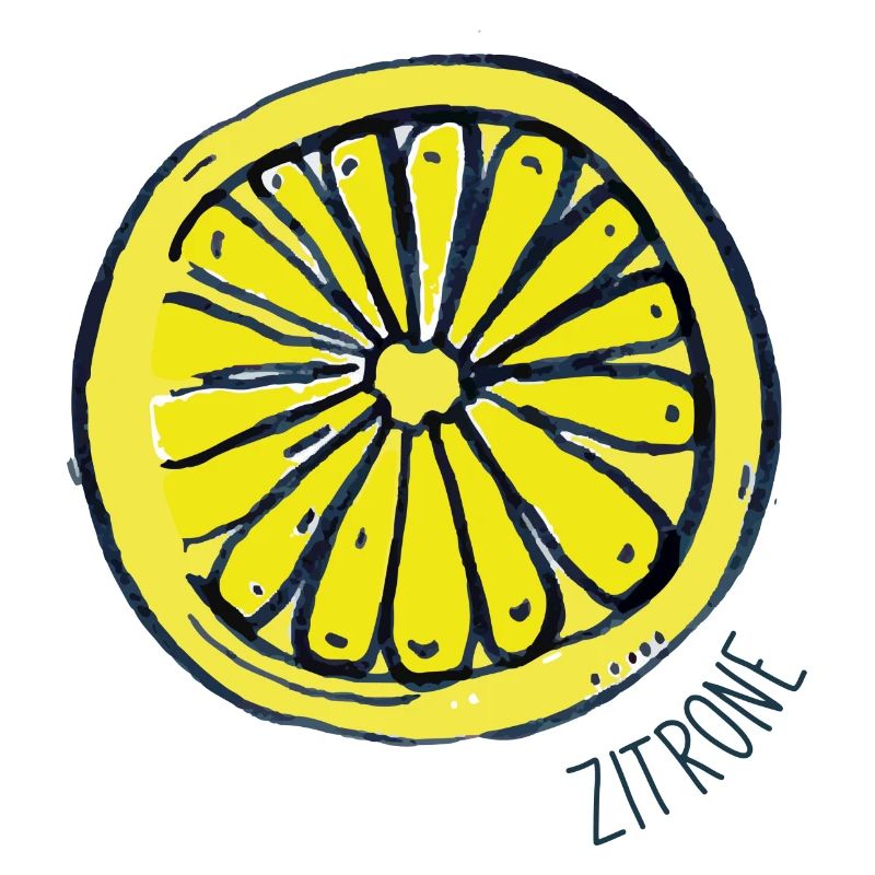Zitrone Obst Geschenk Frucht lecker Früchtchen