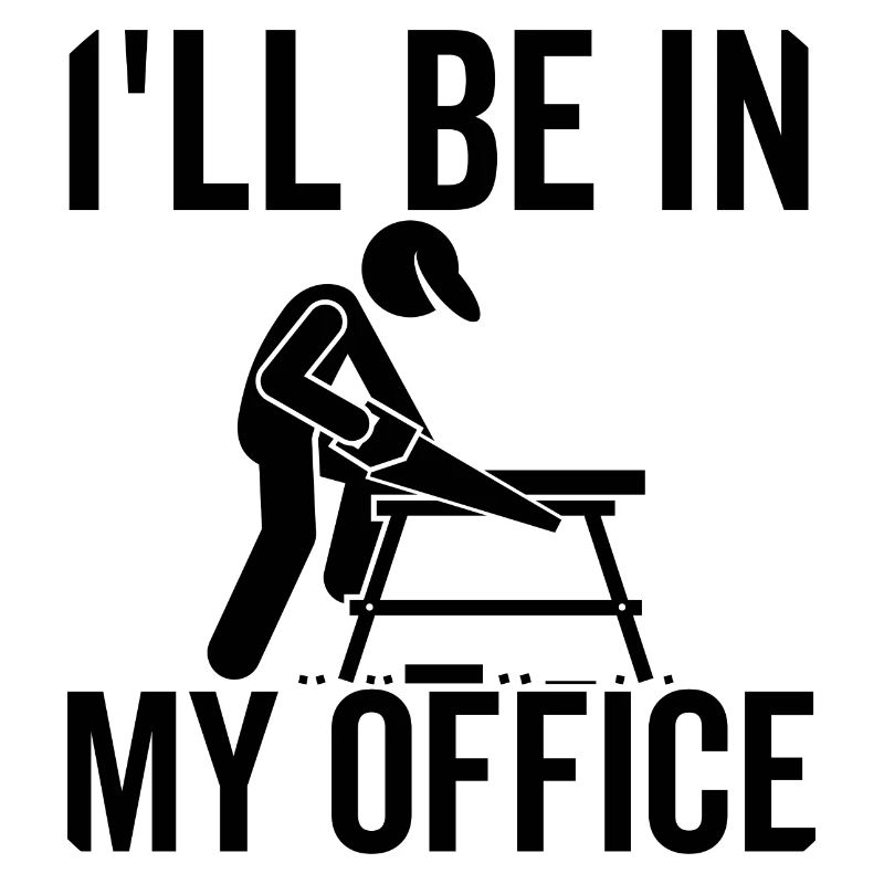 Ich werde in meinem Büro sein