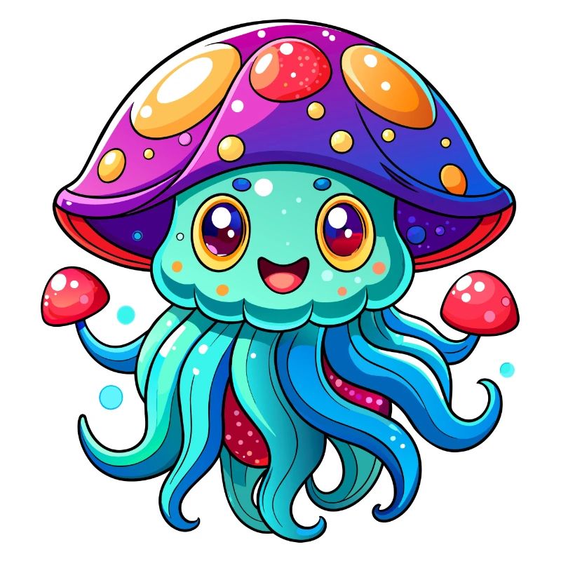 Méduse mignonne