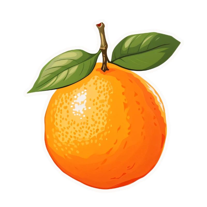 Orange oder Apfelsine