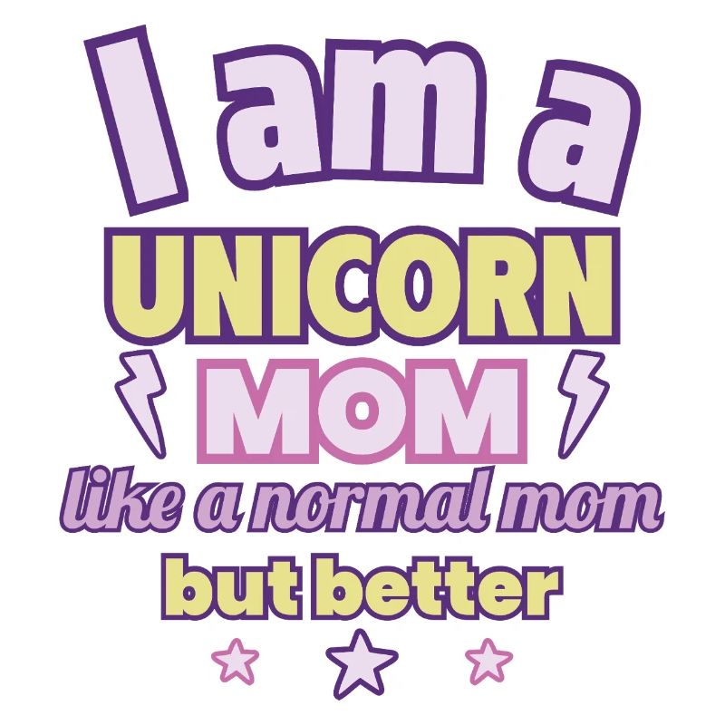 Mutter Einhorn, Muttertag Geschenk, Magie