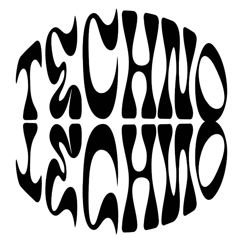 Conception de logo Techno liquid