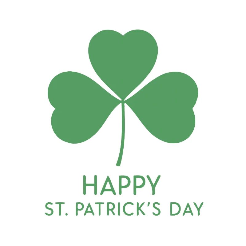 Trèfle Vert Saint Patrick