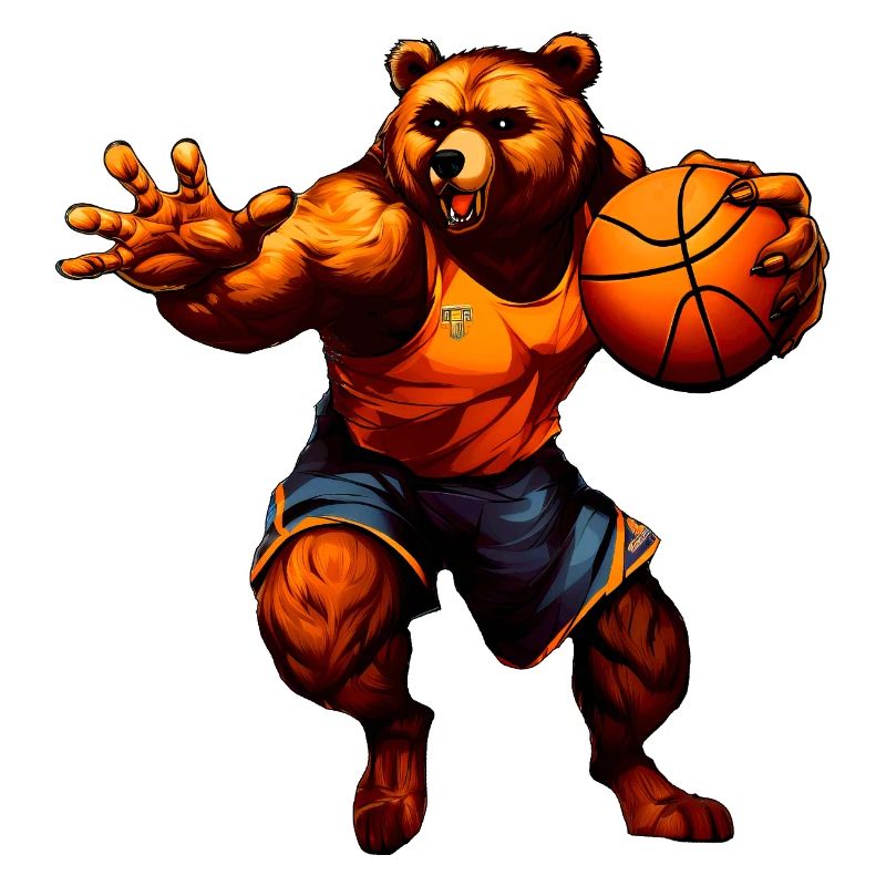 Bear Basketball Player