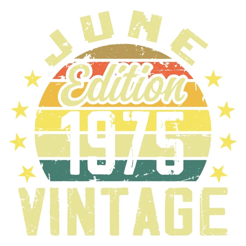 Juni 1975 Juni Retro Geburtstagsgeschenk Juni 1975