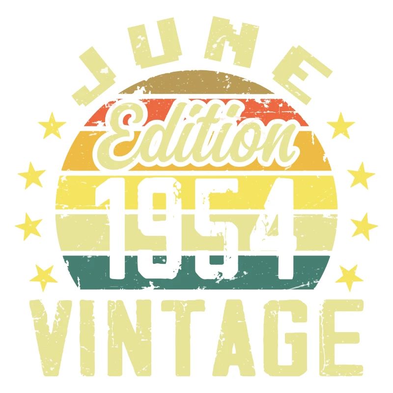 Juni 1954 Juni Retro Geburtstagsgeschenk Juni 1954