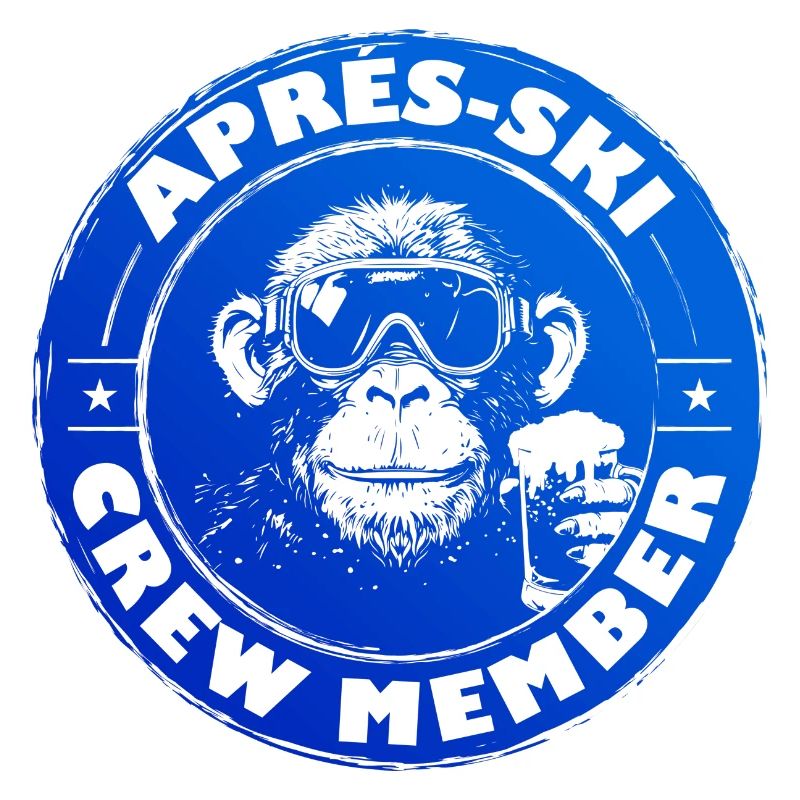 Monkey Après Ski Team Saying