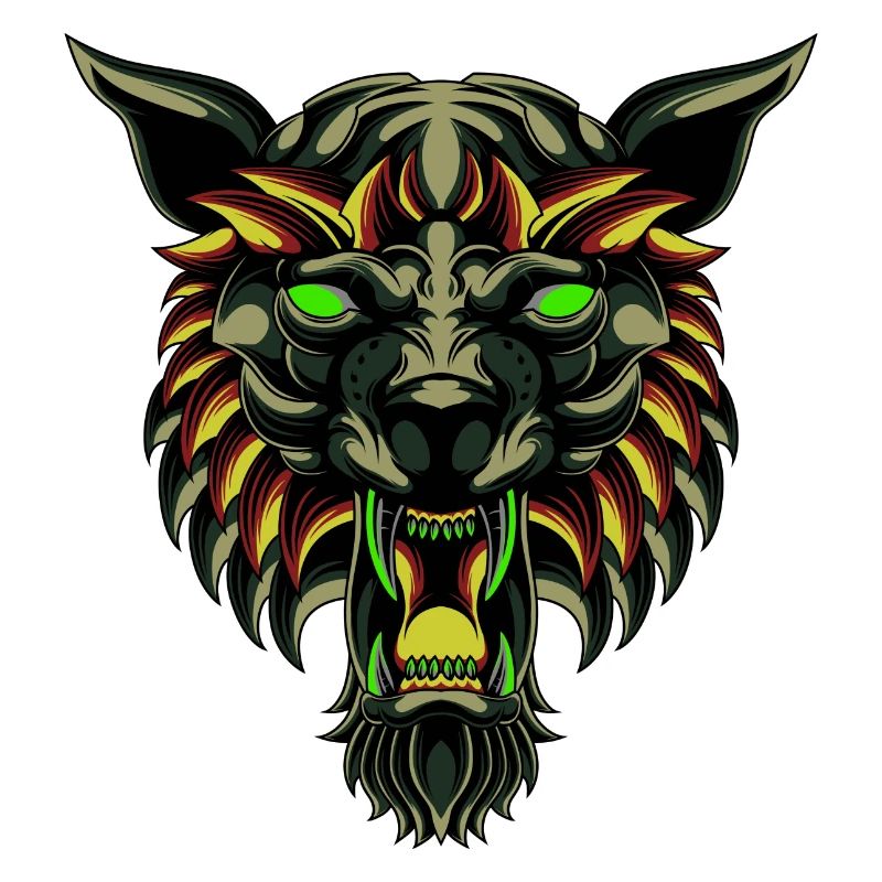 Wolf Tshirt, Wolf Lover Tshirt Werewolf