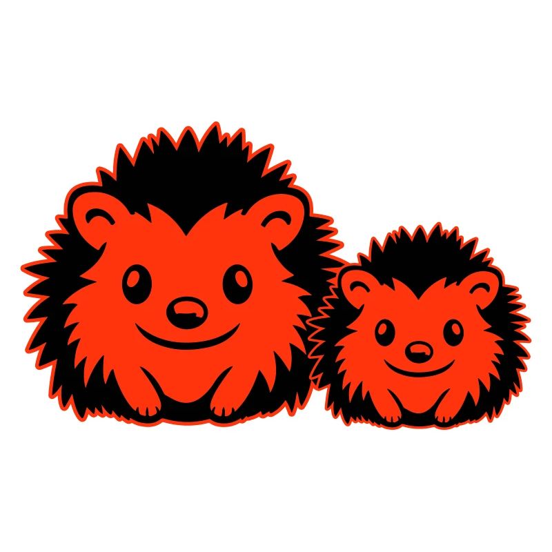 Hérisson Comique Mignon