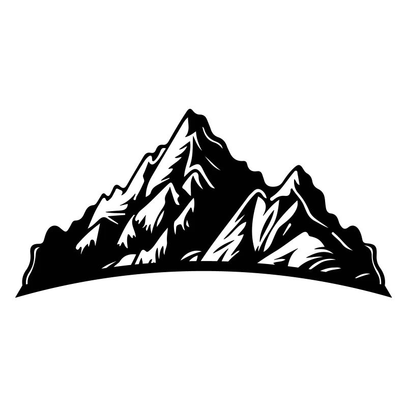 Berge Mountains Silhouette
