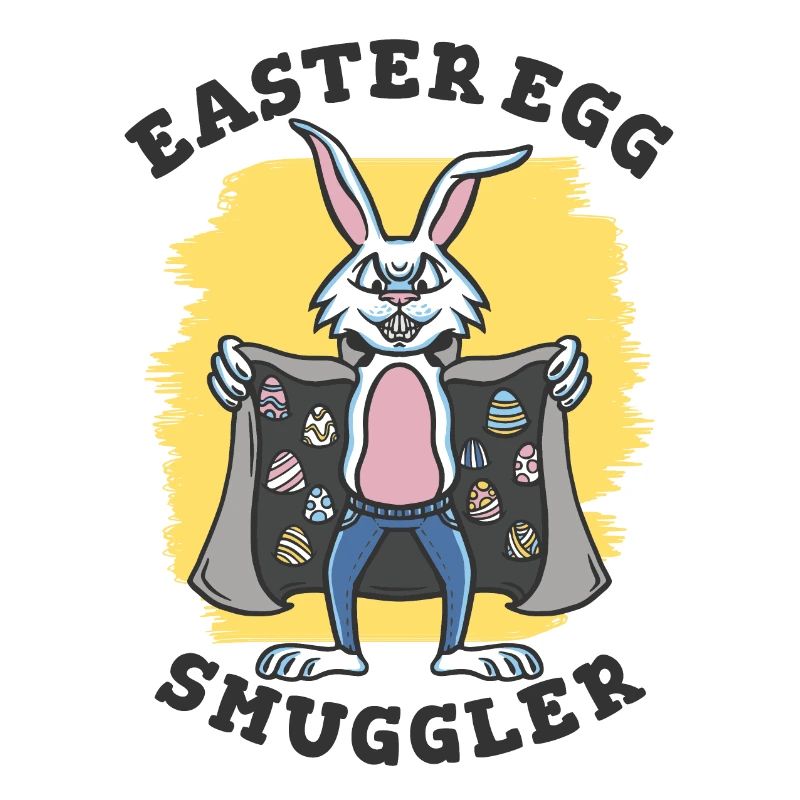 Easter egg smuggler Rabbit