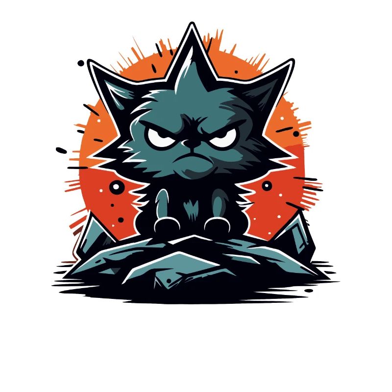 An Angry Star Cat