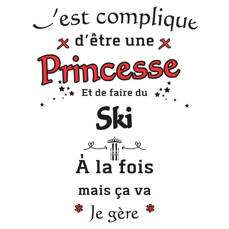 Princesse Et Ski