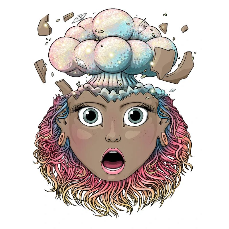 Reva Prisma exploding head face