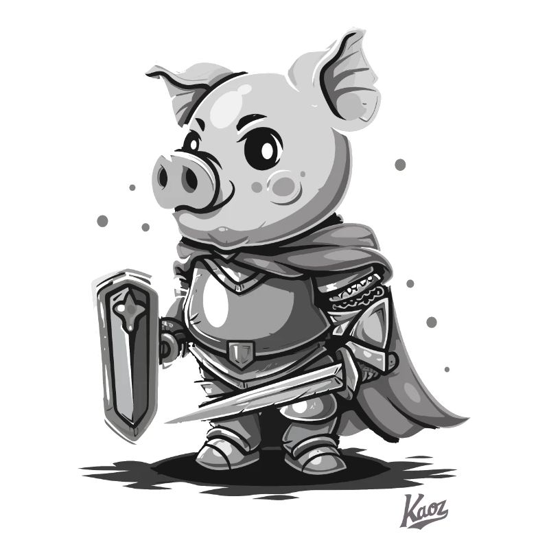 Ruhm eines Ritter Schwein