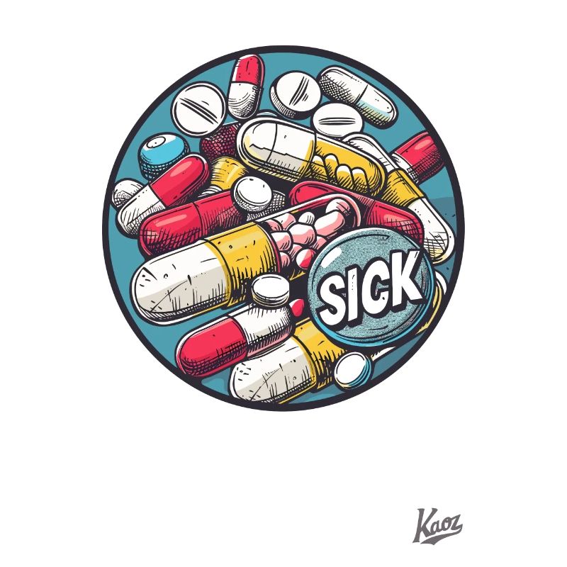 So many pills, medicines so sick