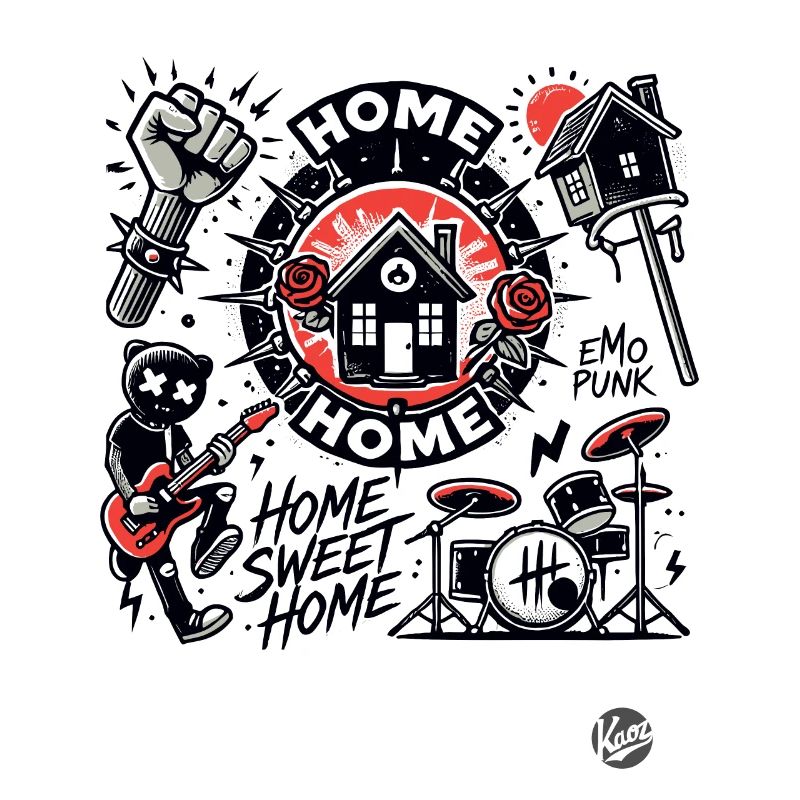 Home sweet home for anarchy emo punks
