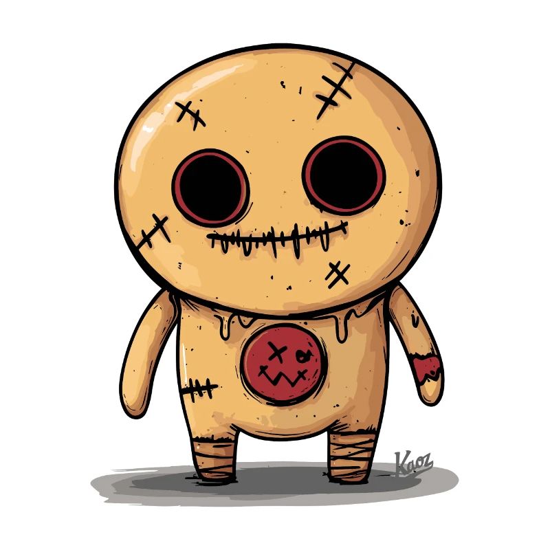 Voodoo Gingerbread Doll