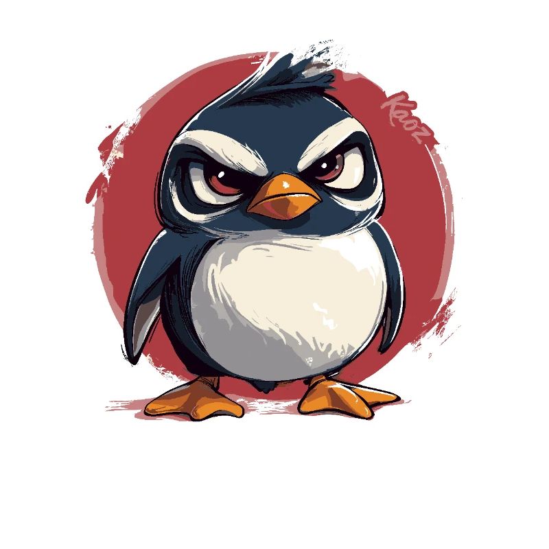 Schlechte-Laune-Pinguin