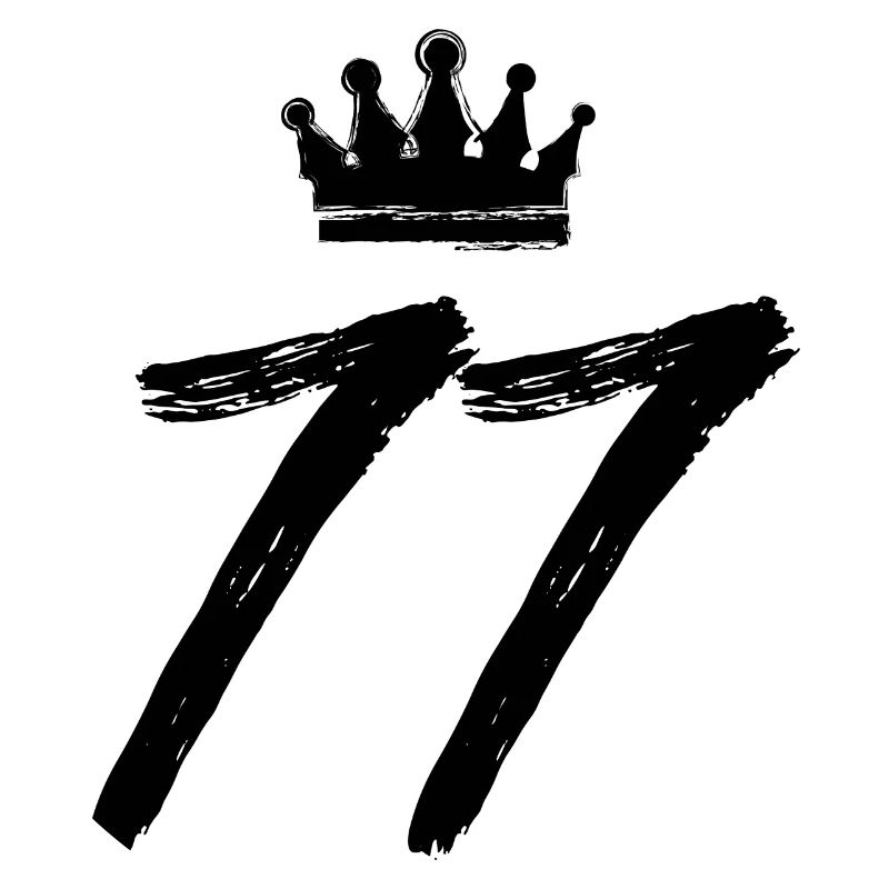77 Couronne de numéros