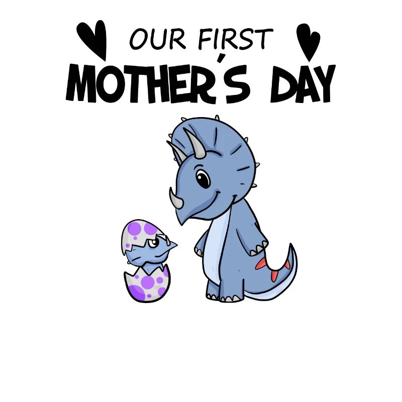 Muttertag - erster Muttertag - Mutter Tochter