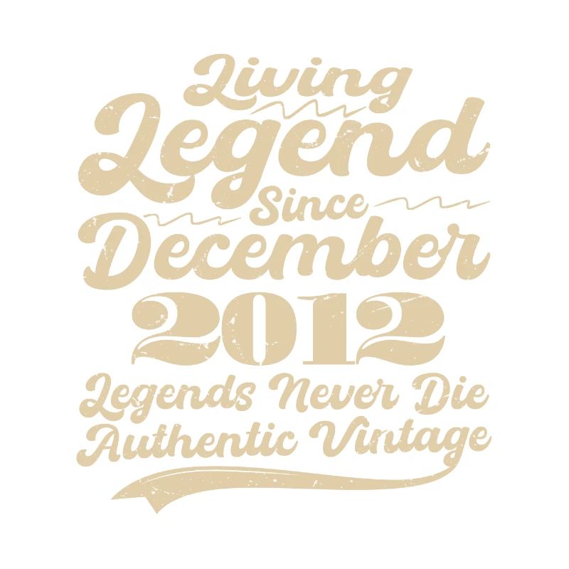 Es war einmal eine Legende. Dezember 2012 Geburts