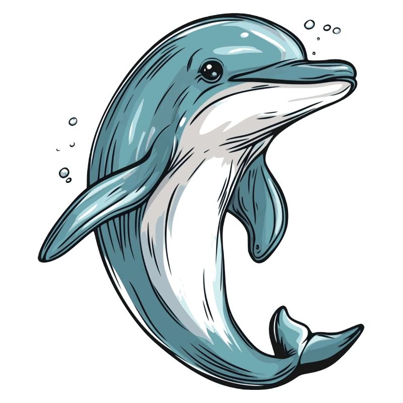 Little dolphin