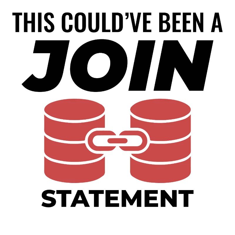 SQL Join Database Statement Programming Data